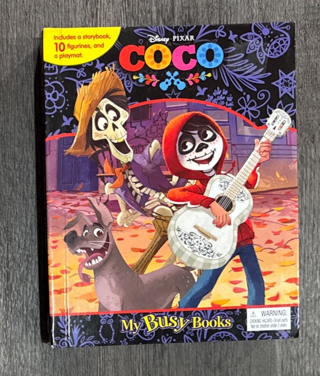 My Busy Books COCO Disney Pixar Book Complete With 10 Figures Playmat