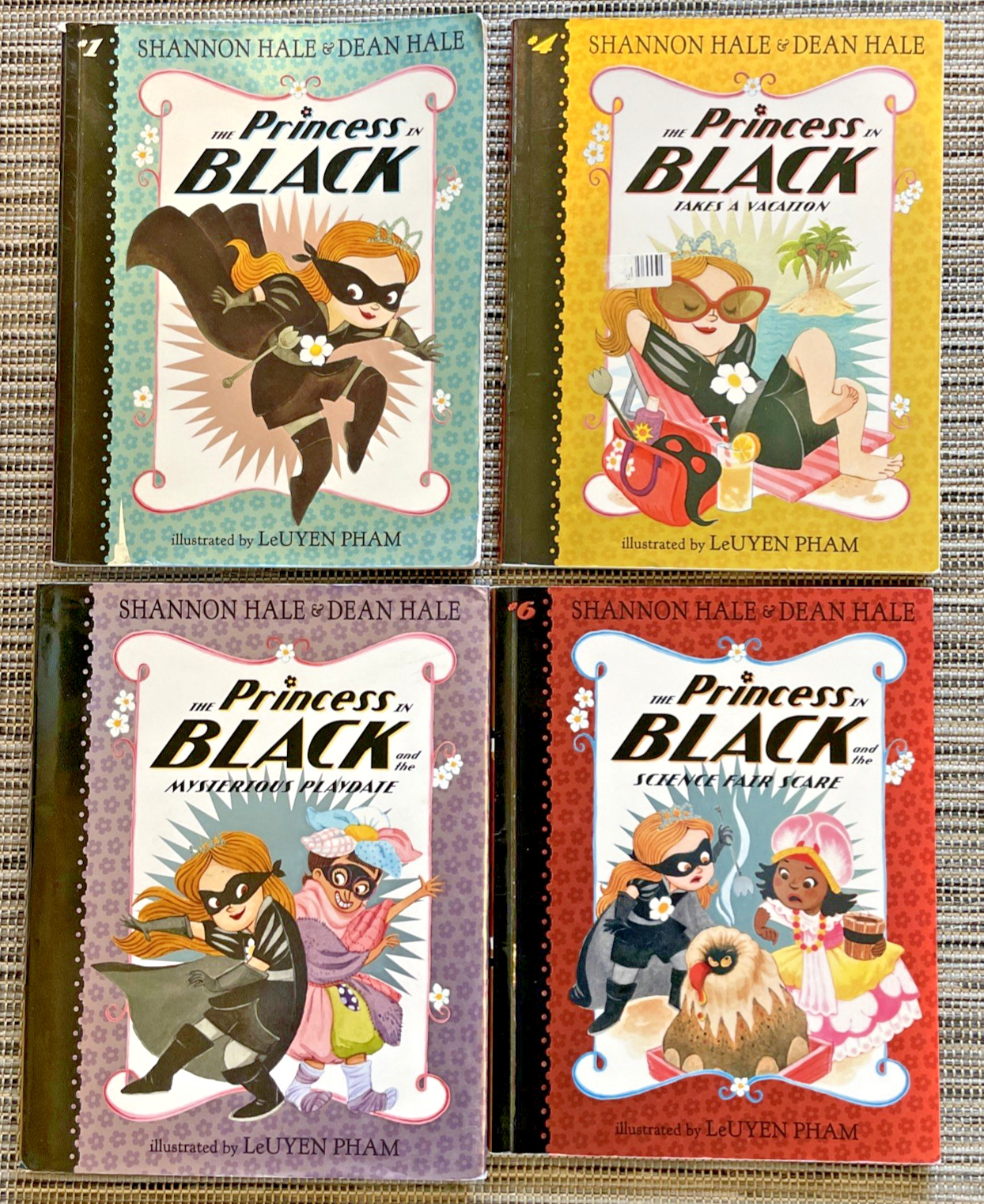 The Princess In Black | Four-Book Set | #1, 4, 5, 6 – Shannon Hale & Deal Hale