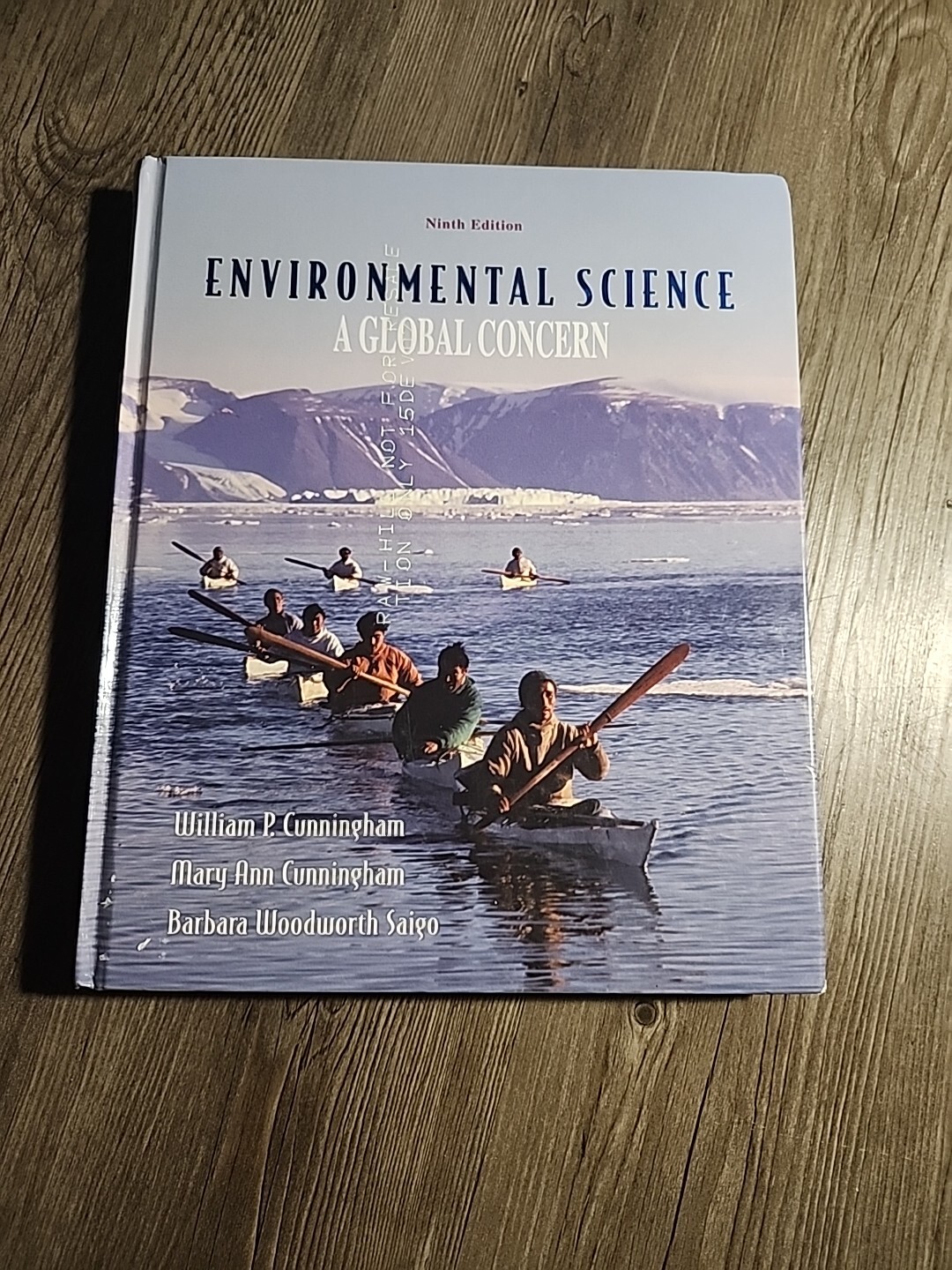 Environmental Science : A Global Concern by Mary Ann Cunningham, William P….
