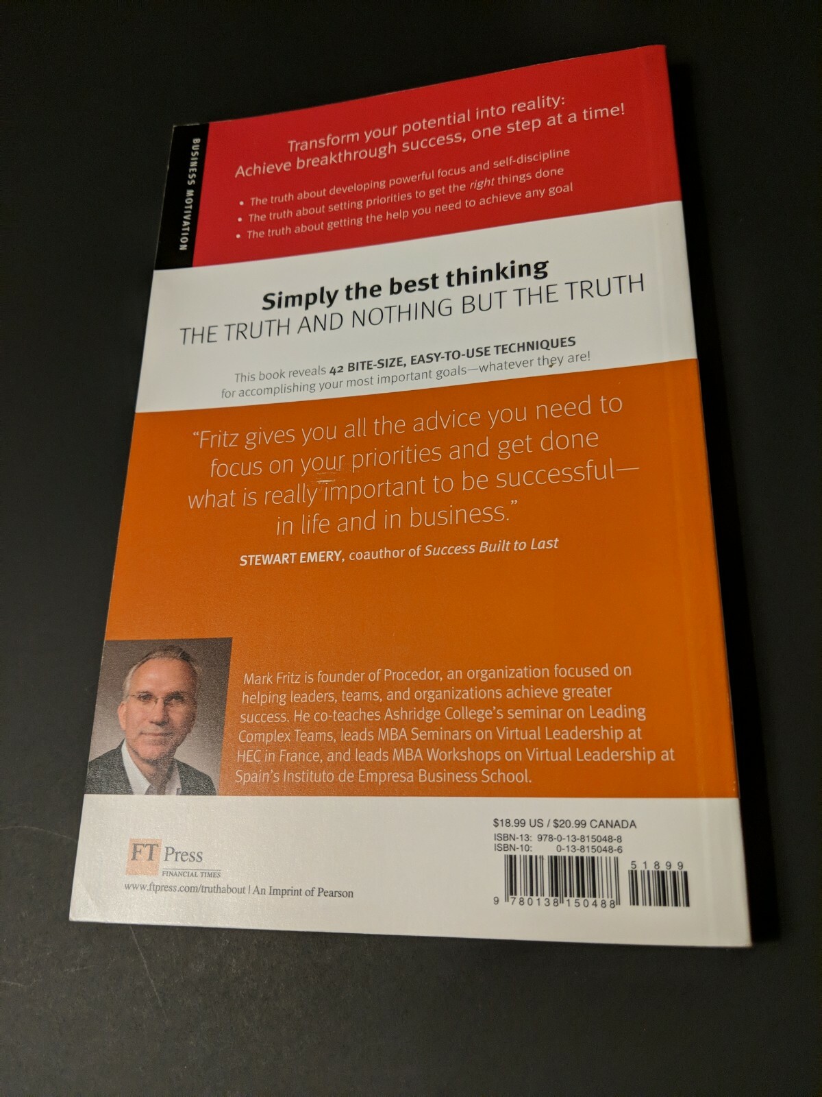 Getting More Done : Truth About Series PAPERBACK Mark Fritz 2008
