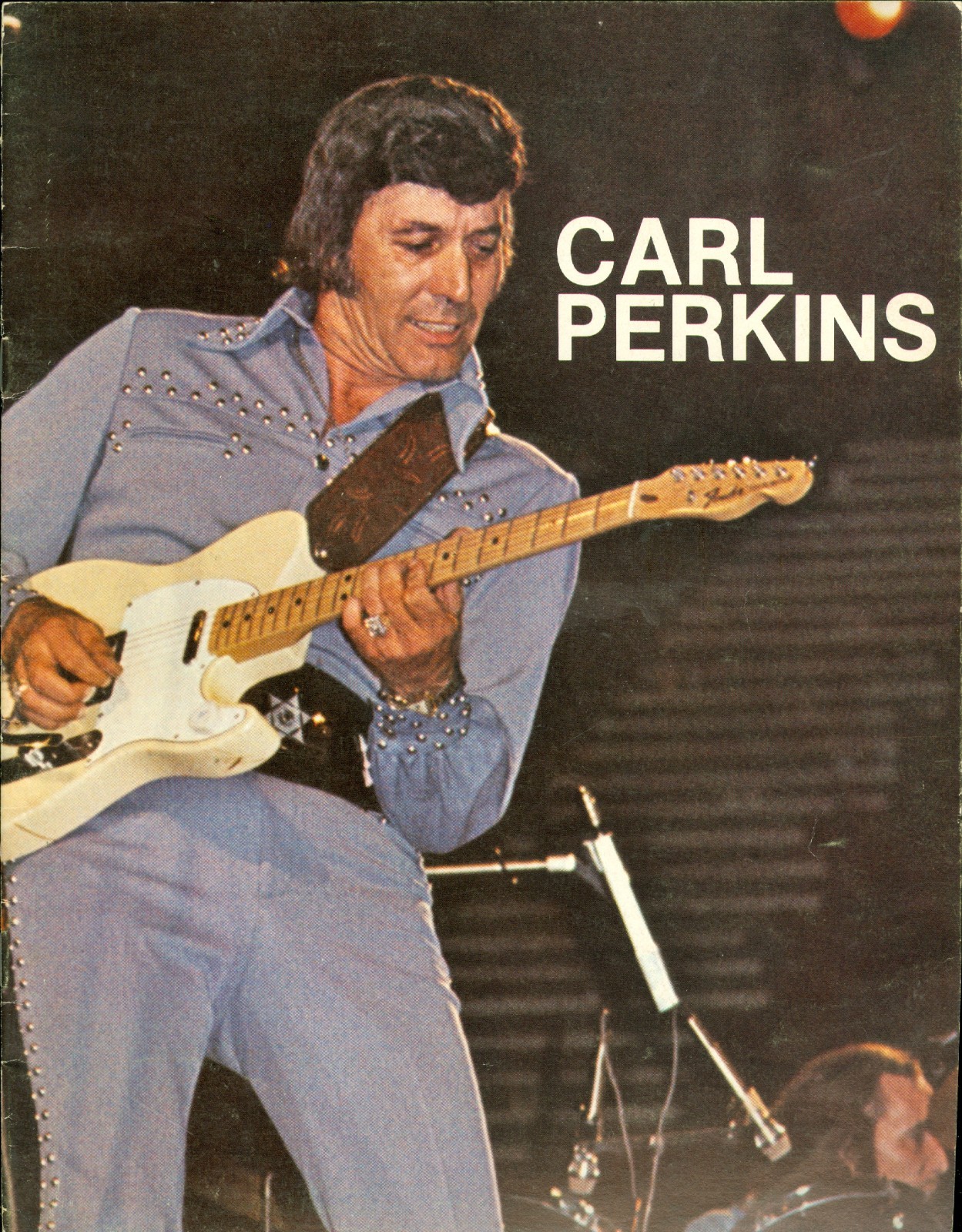 Carl Perkins sheet music songbook and photo book 16 pages 1976