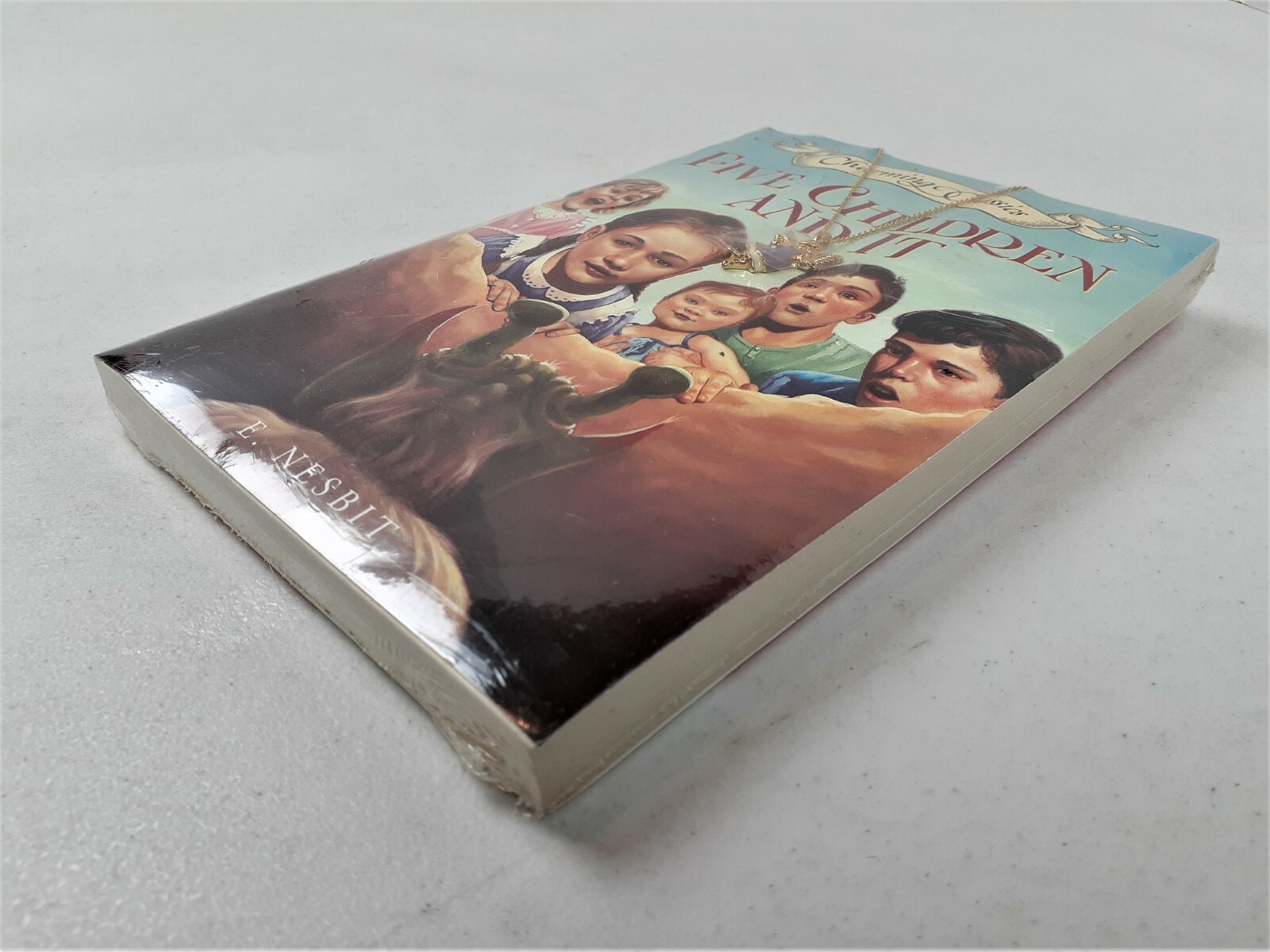 Charming Classics Five Children And It with Necklace Charm Gift Childrens Book