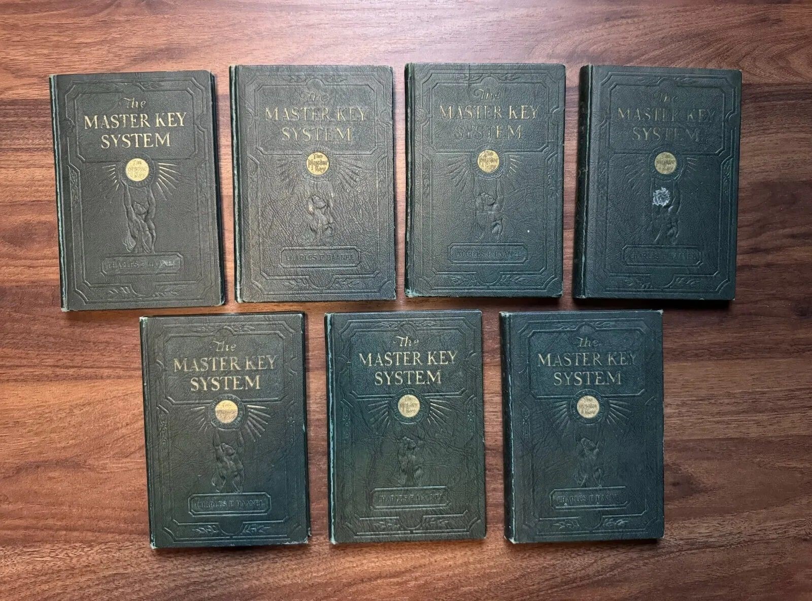 1919 “The Master Key System” by Charles F. Haanel (Complete & Rare 7 Volume Set)