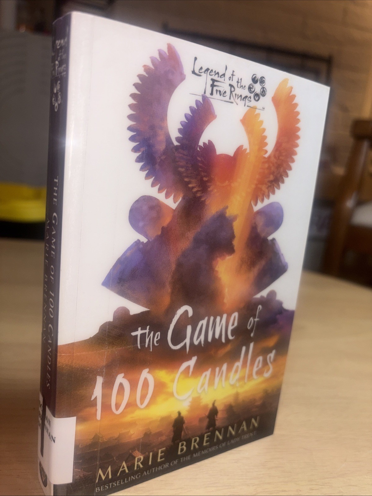 Game of 100 Candles Legend of the Five Rings Marie Brennan Ex-lib else FINE