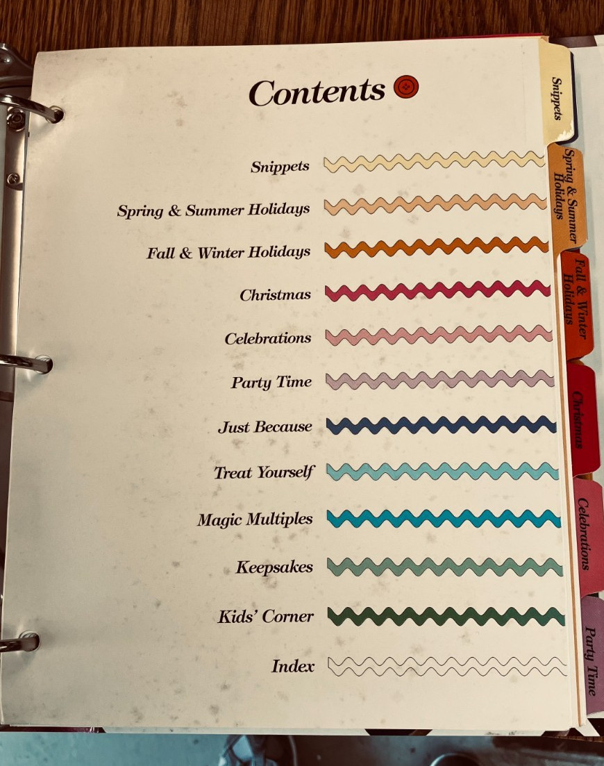 Spinning Spools – Scrap Crafts, Georgia Bonesteel, 3-ring Binder