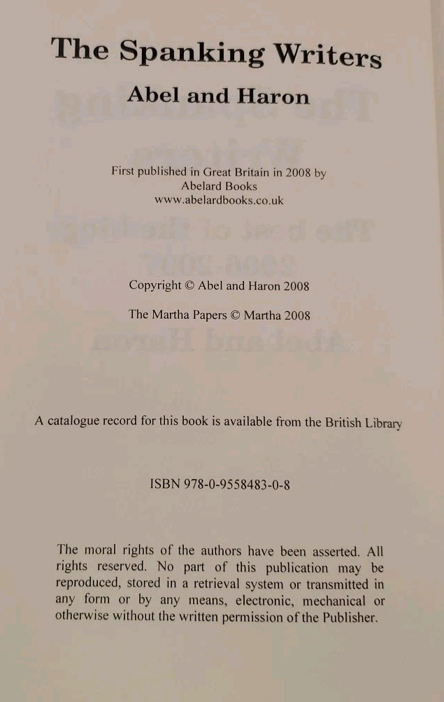 Spanking Writers by Not Available (2008, Hardcover)