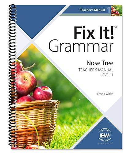 Fix It Grammar: Level 1 Nose Tree Teachers Manual – Spiral-bound – VERY GOOD