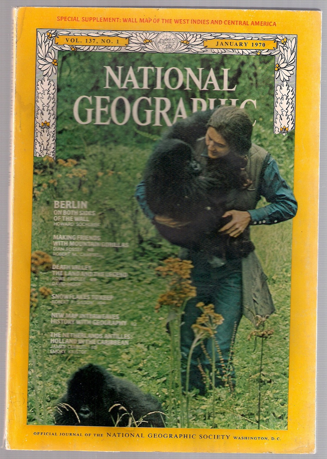 National Geographic, January 1970 (Vol. 137, No. 1)