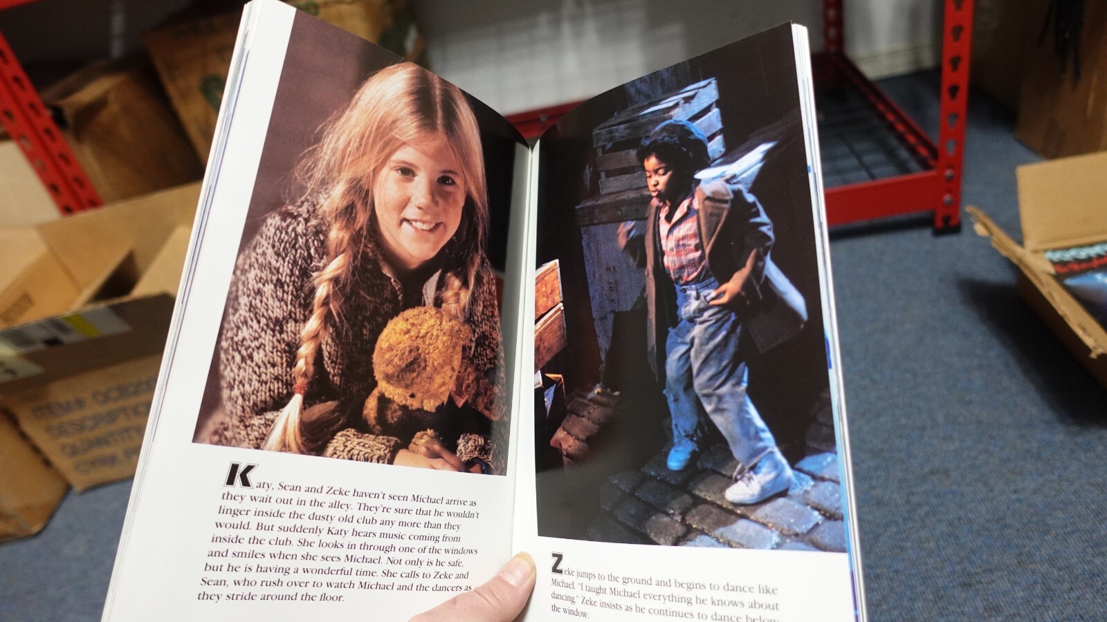 1 Michael Jackson Moonwalker 1988 Coloring Book & 1 Story Book Brand New Lot