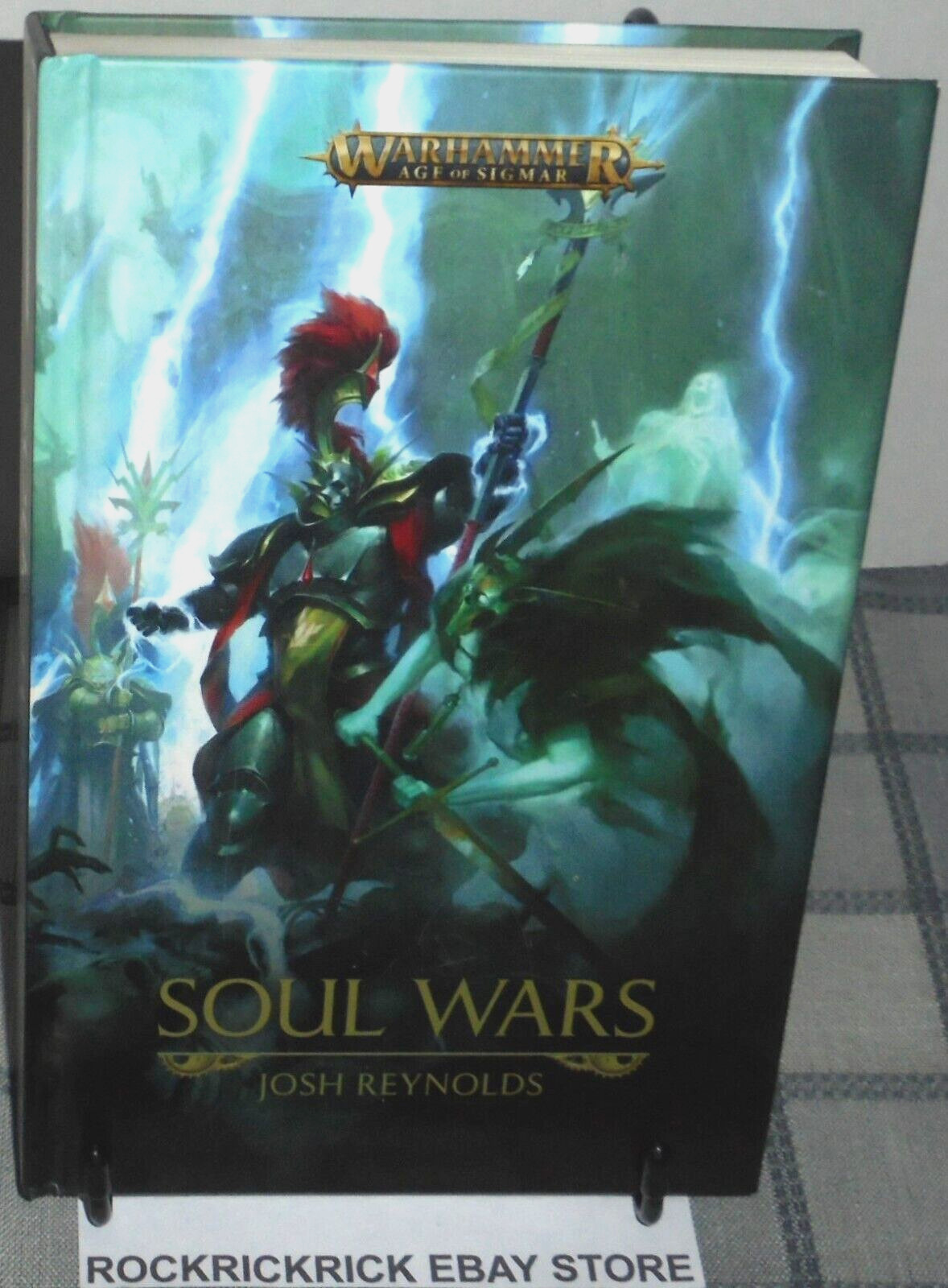 WARHAMMER AGE OF SIGMAR SOUL WARS BY JOSH REYNOLDS HARDCOVER 2018 16CM X 24CM