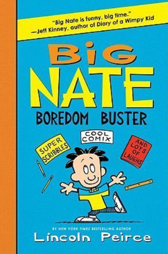 Big Nate Boredom Buster: Super Scribbl- 9780062060945, hardcover, Lincoln Peirce