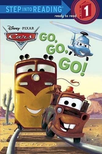 Go, Go, Go! (Disney/Pixar Cars) (Step into Reading) – Paperback – GOOD