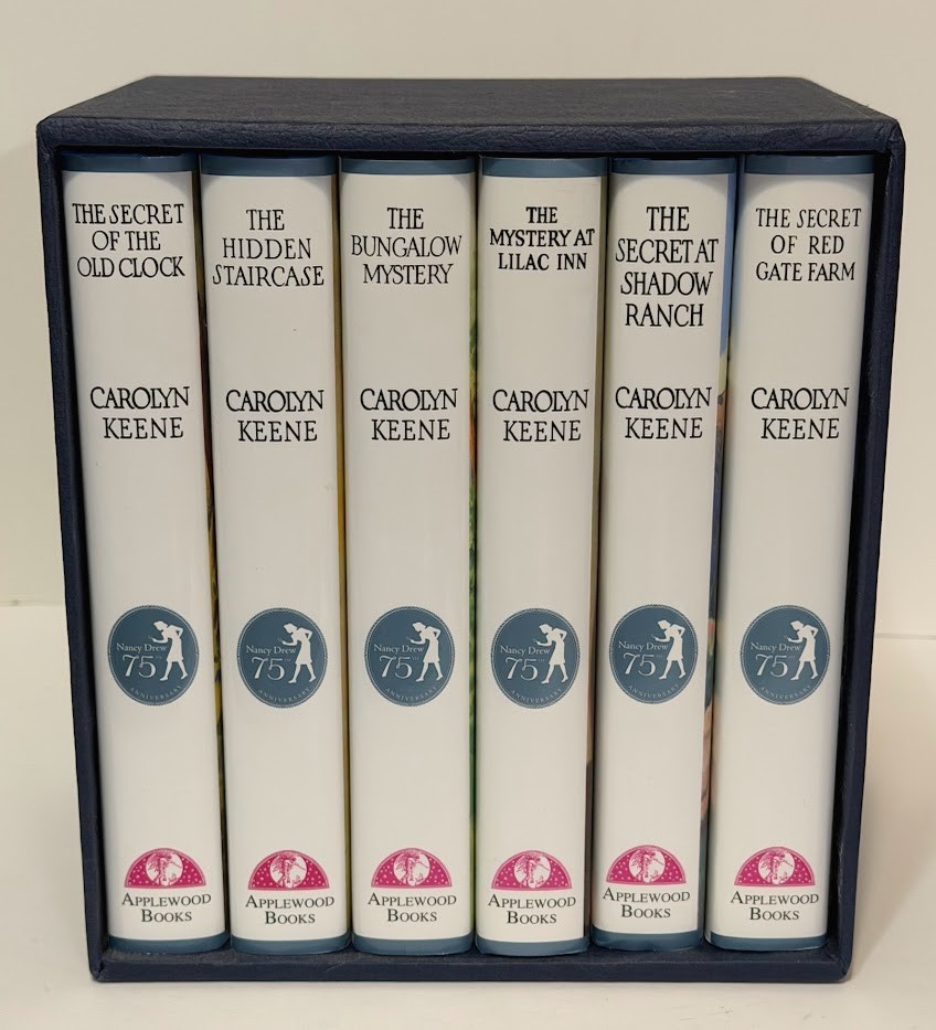 Nancy Drew 75th Anniversary Collection 6 Hardcover Books by Carolyn Keene !