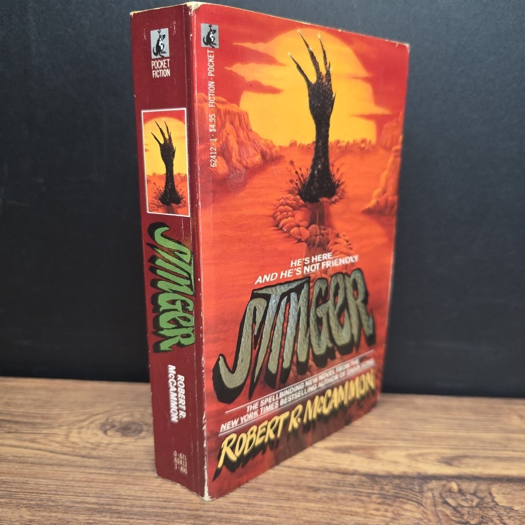 Stinger by Robert R. McCammon ~ 1988 Pocket Books Paperback 1st Printing