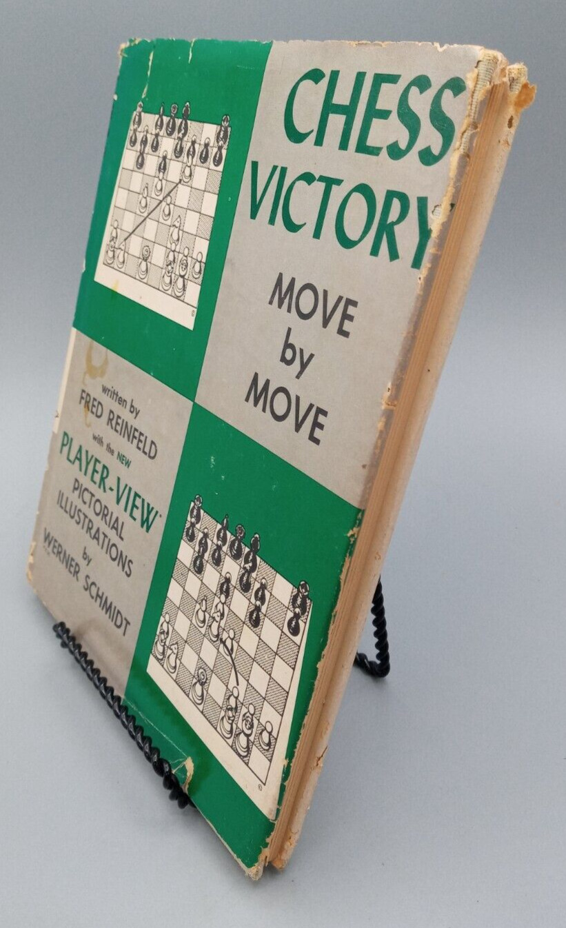 CHESS VICTORY Move by Move – w/ Player-View – By Fred Reinfeld HC