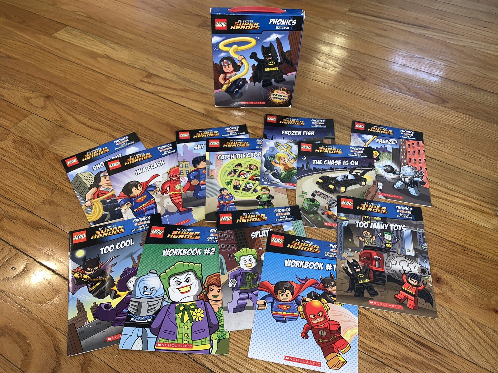 Lot Reading Phonics Sight Words Pete the Cat Star Wars DC Comics Bobs Books
