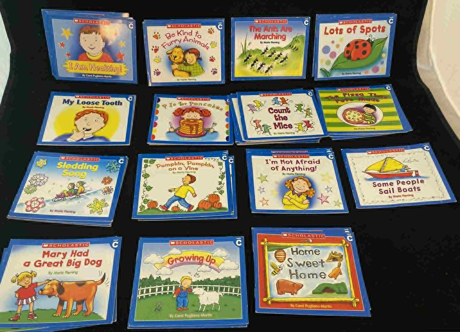 Lot 42 Scholastic Little Leveled Readers Books Level C – Carol Pugliano-Martin!