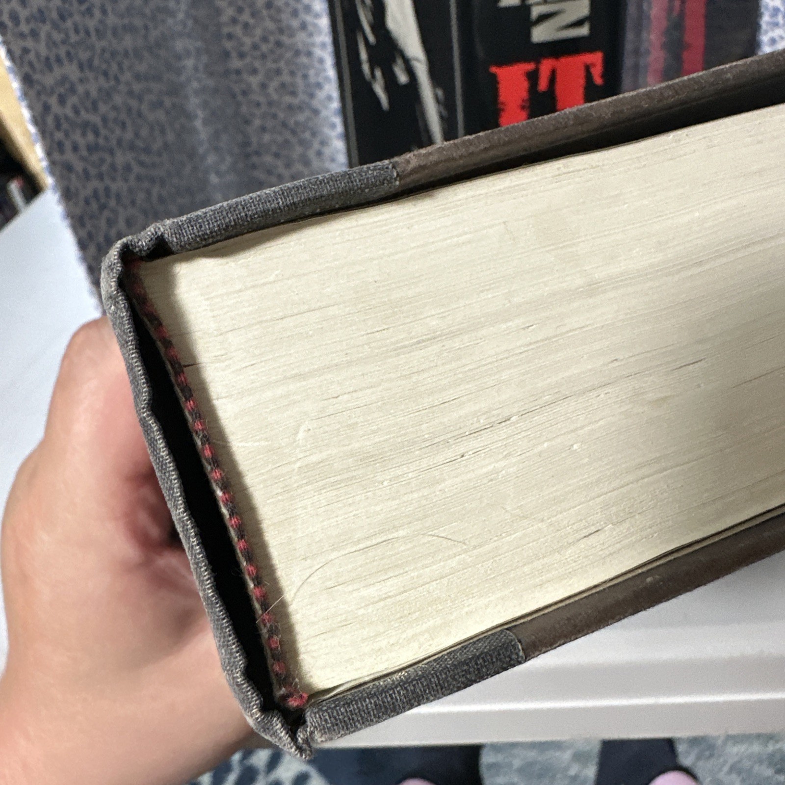 IT by STEPHEN KING True 22.95 First Edition 3rd Printing VIKING HCDJ Horror 1986