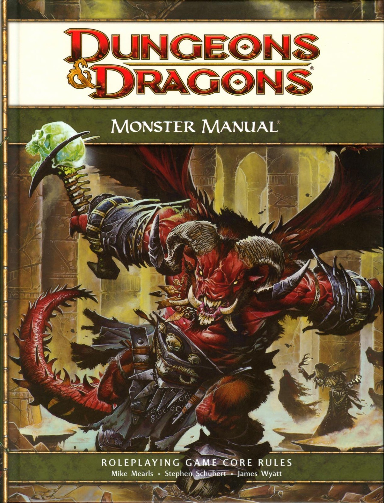 Dungeons and Dragons 4th Edition Core Rulebook Collection D&D 4e w/Slipcase VG-
