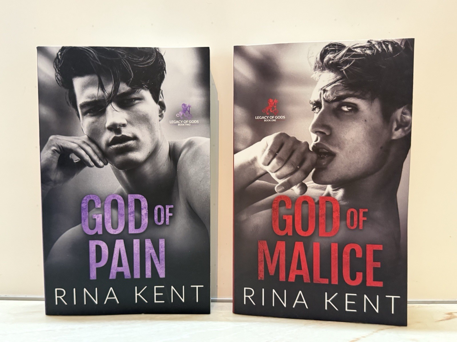 Rina Kent Lot 2 Books God of Pain Rina Kent God Of Malice