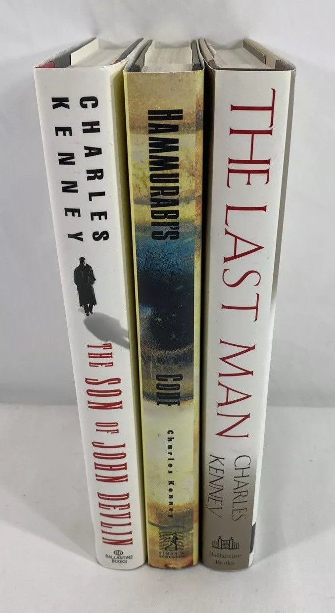 Lot of 3 HCDJ 1st 1st-Charles Kenney -Last Man/Hammurabi’s Code/Son of John Devl
