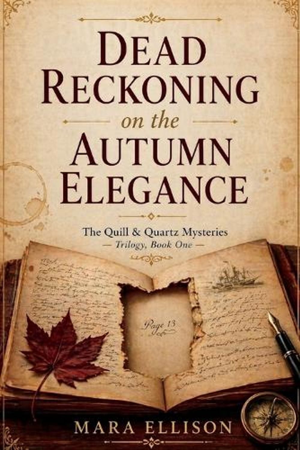 Dead Reckoning on the Autumn Elegance: A Luxury River Cruise Cozy Mystery with a