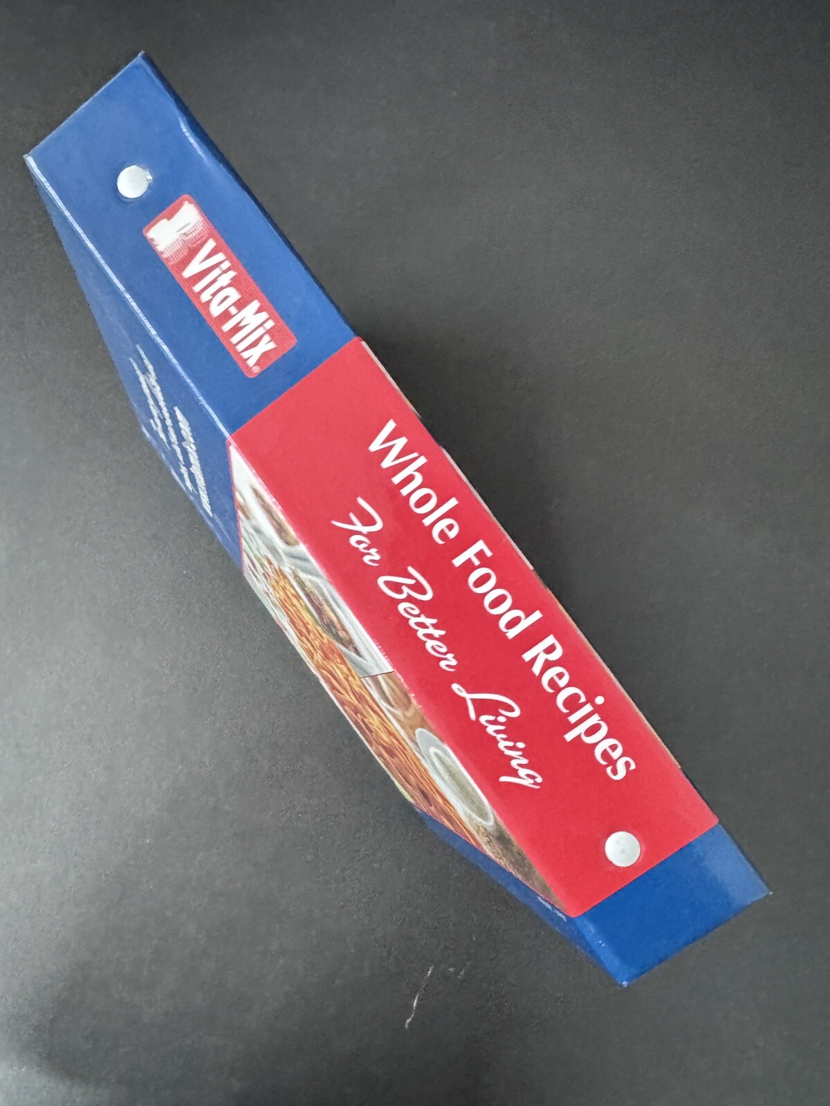 Vita-Mix Whole Food Recipes For Better Living 3-Ring Binder 2007 Cookbook & DVD