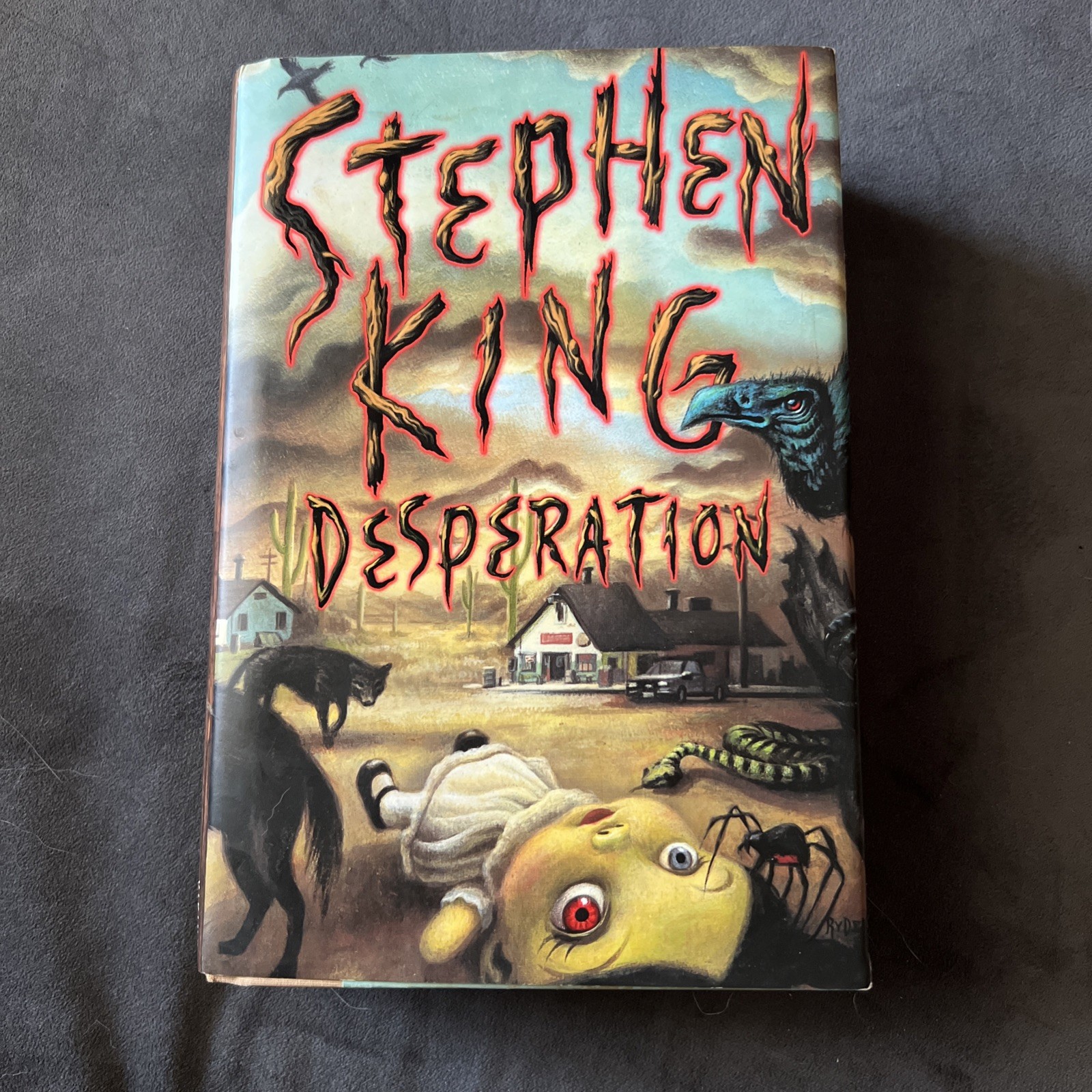Desperation by Stephen King (1996, Hardcover) First Print Edition vintage book