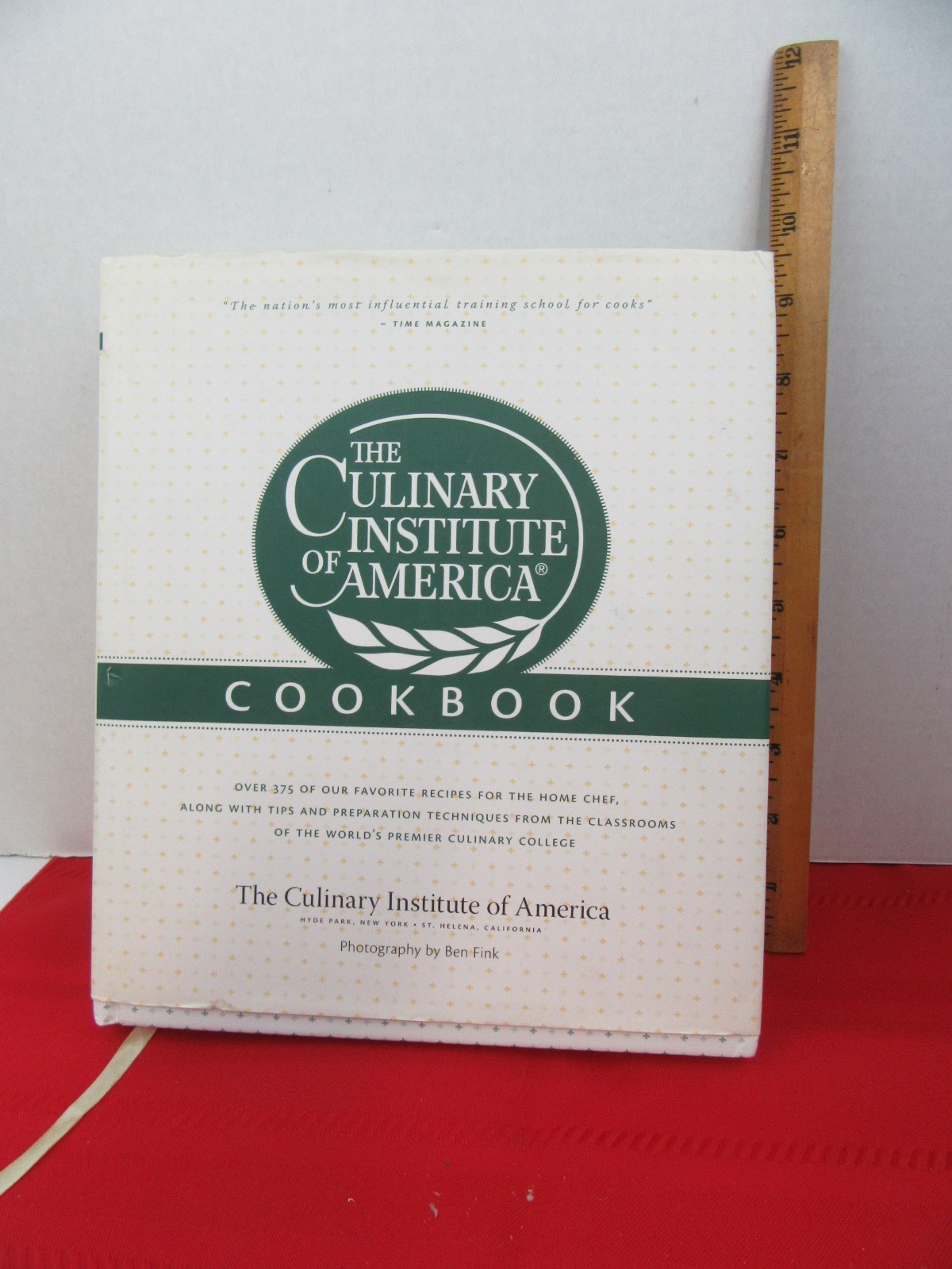 303. The Culinary Institute of America Cookbook 2008 Signed First Edition