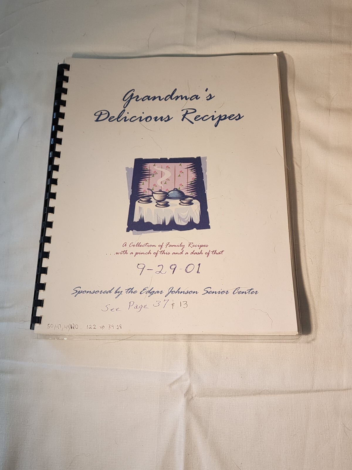 Grandmas Delicious Recipes Cook Book 146 Pages