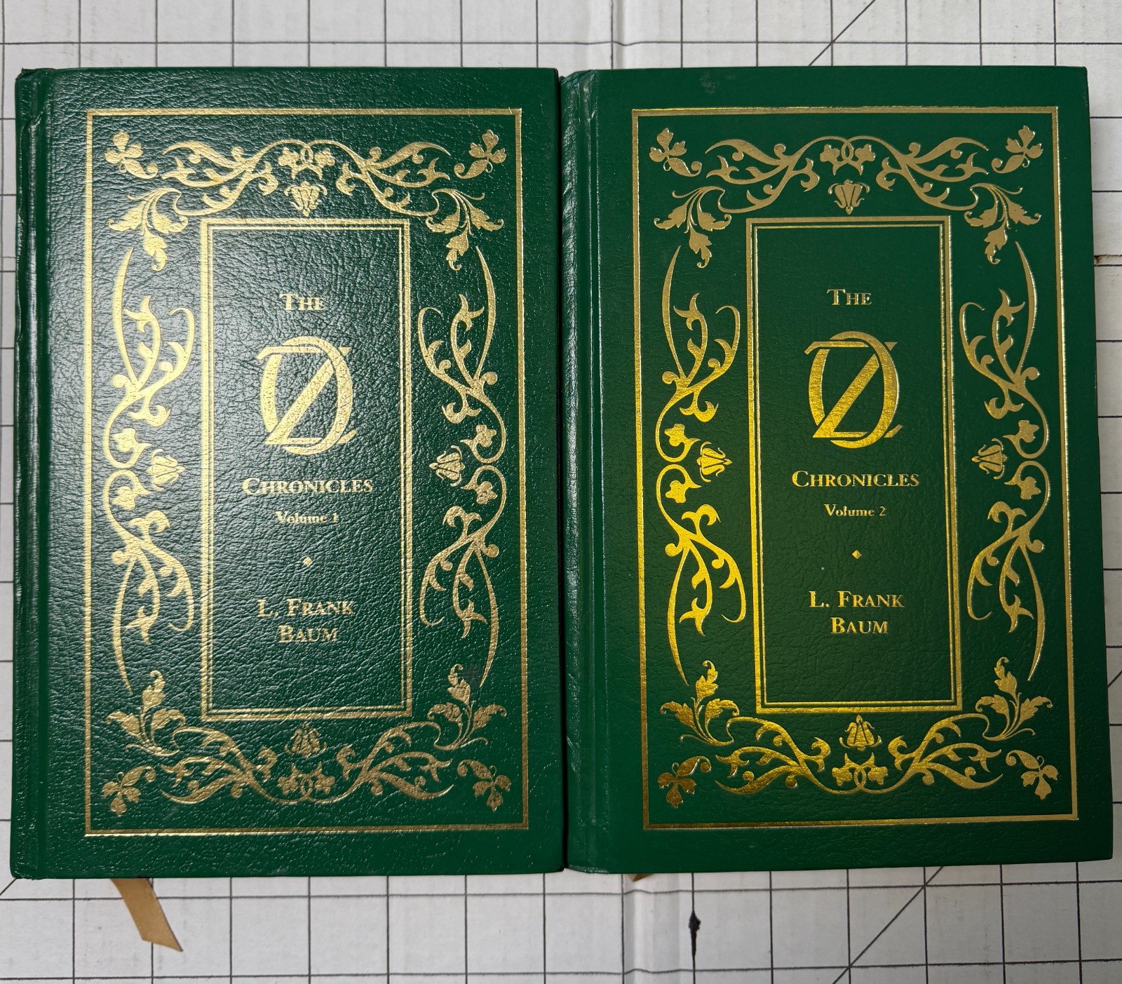 The Oz Chronicles Volume 1 & 2 by L. Frank Baum 2003, Hardcover Ships Fast