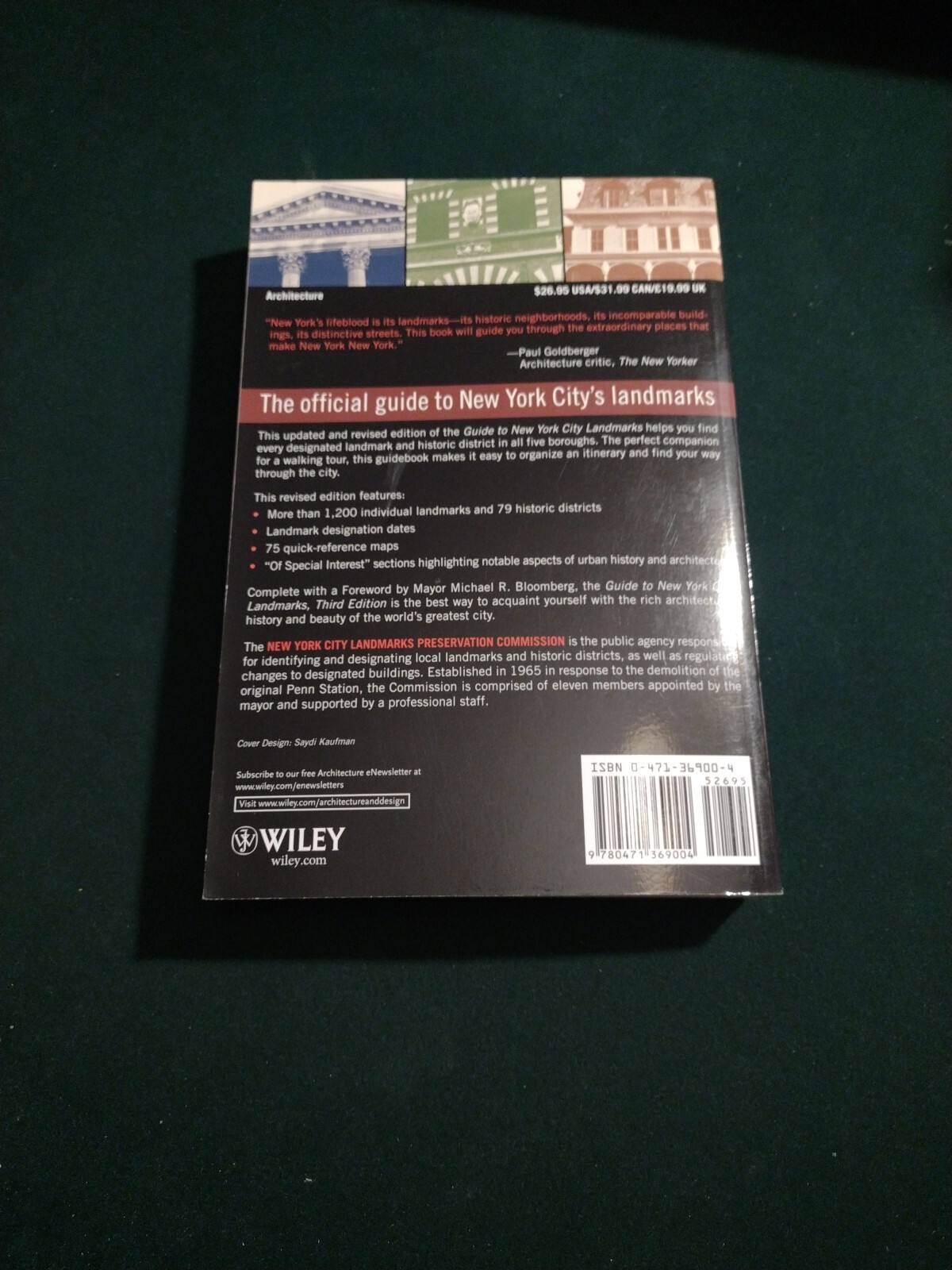 Guide to New York City Landmarks 2004 Tpb NYC Landmarks Preservation Commission