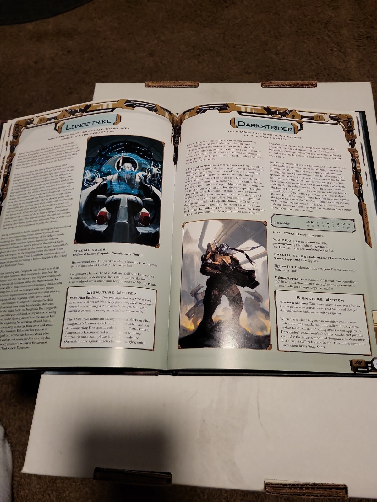 Warhammer 40K Codex Tau Empire 2012 RPG/War Game Book