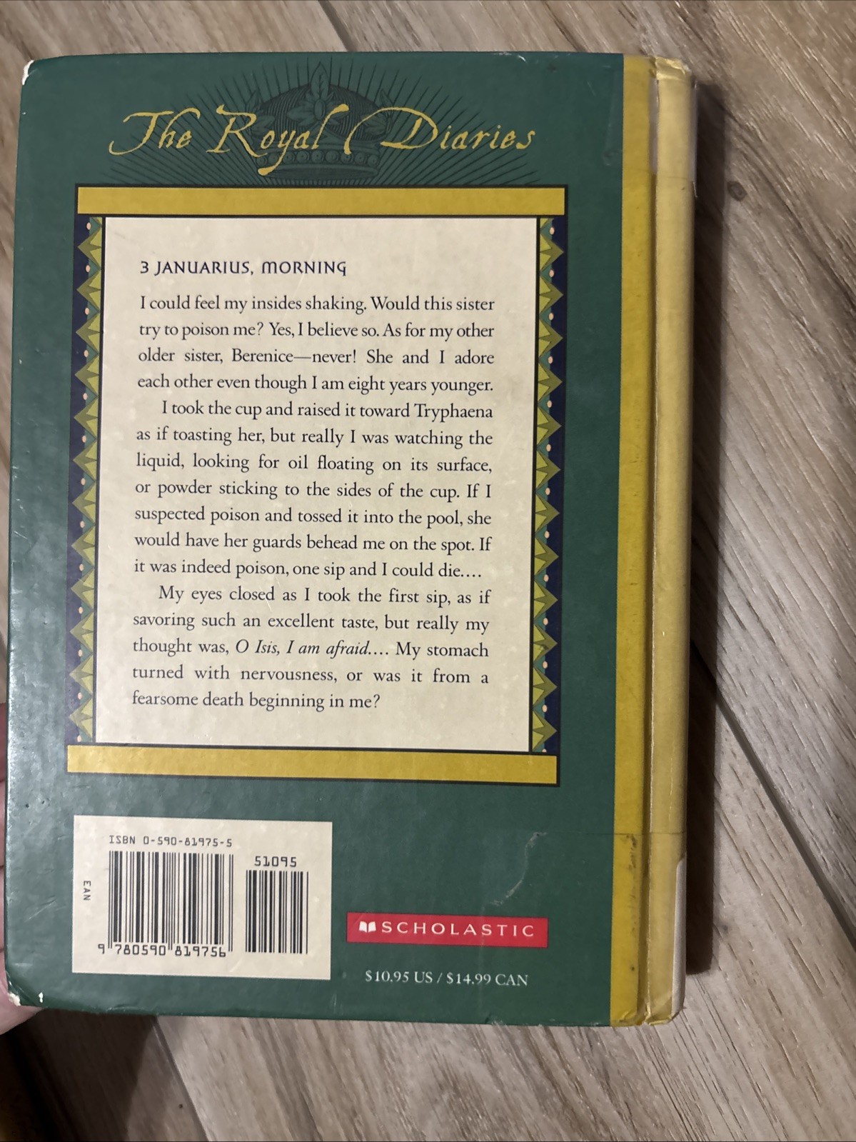 The Royal Diaries, Lot of 3, Korea Egypt Africa HC Books