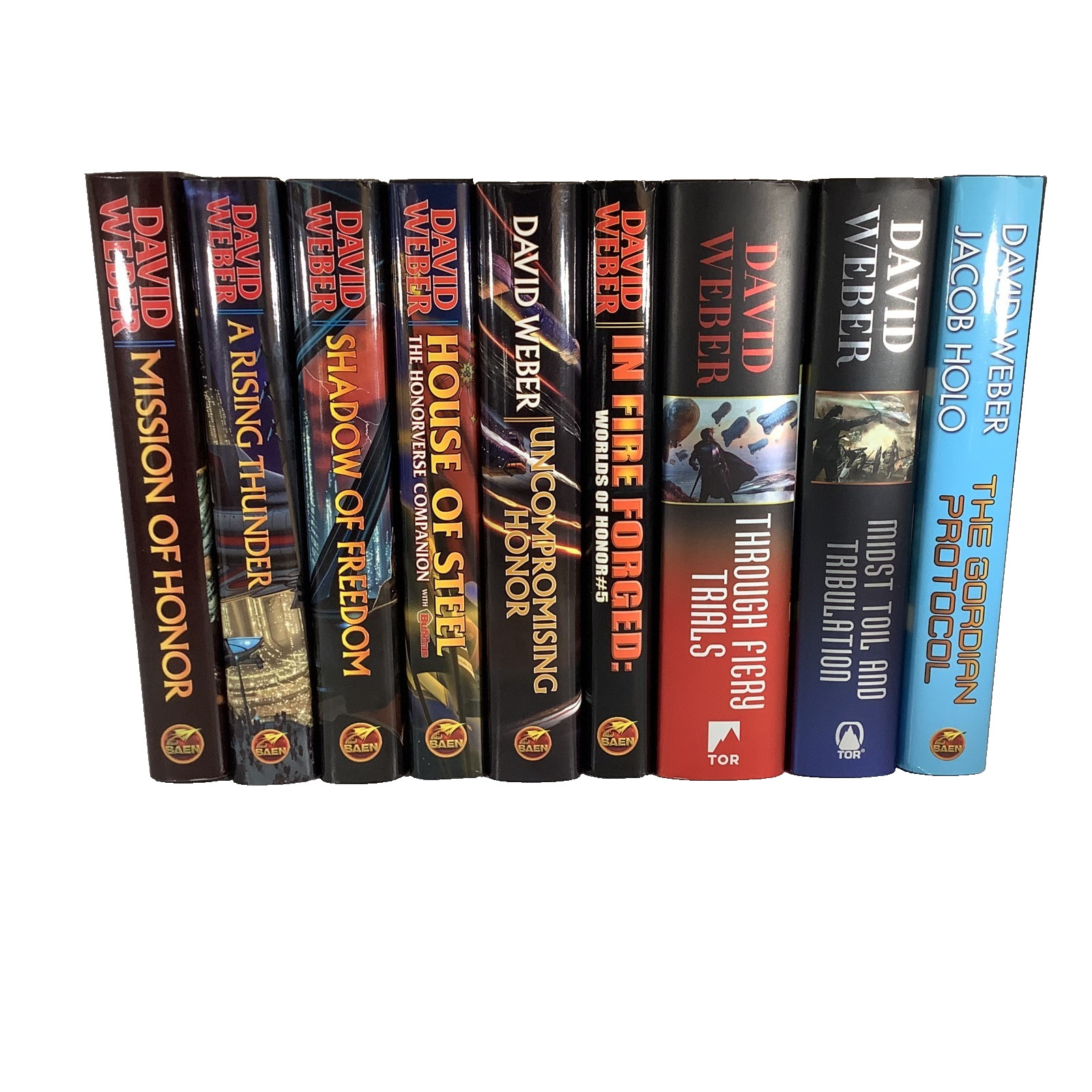 David Weber Lot of 9 Fantatasy HC DJ 1st Honorverse