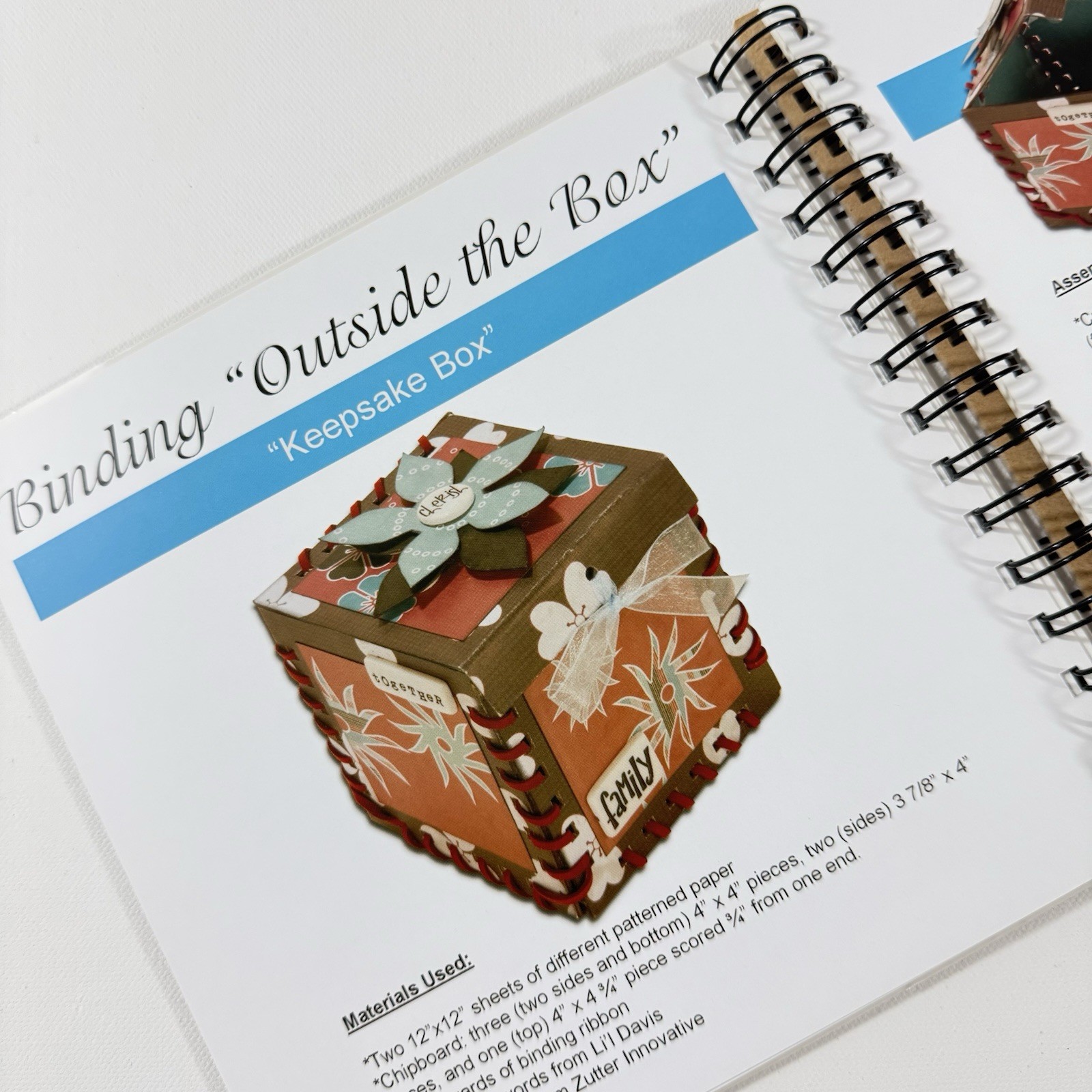 Zutter BOUND 2 BIND Bind-it-All IDEA BOOK – 59 pages