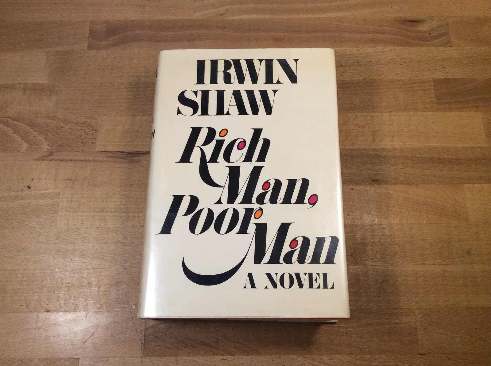 Rich Man, Poor Man, Irwin Shaw, Hardcover 1st Edition 1st Printing