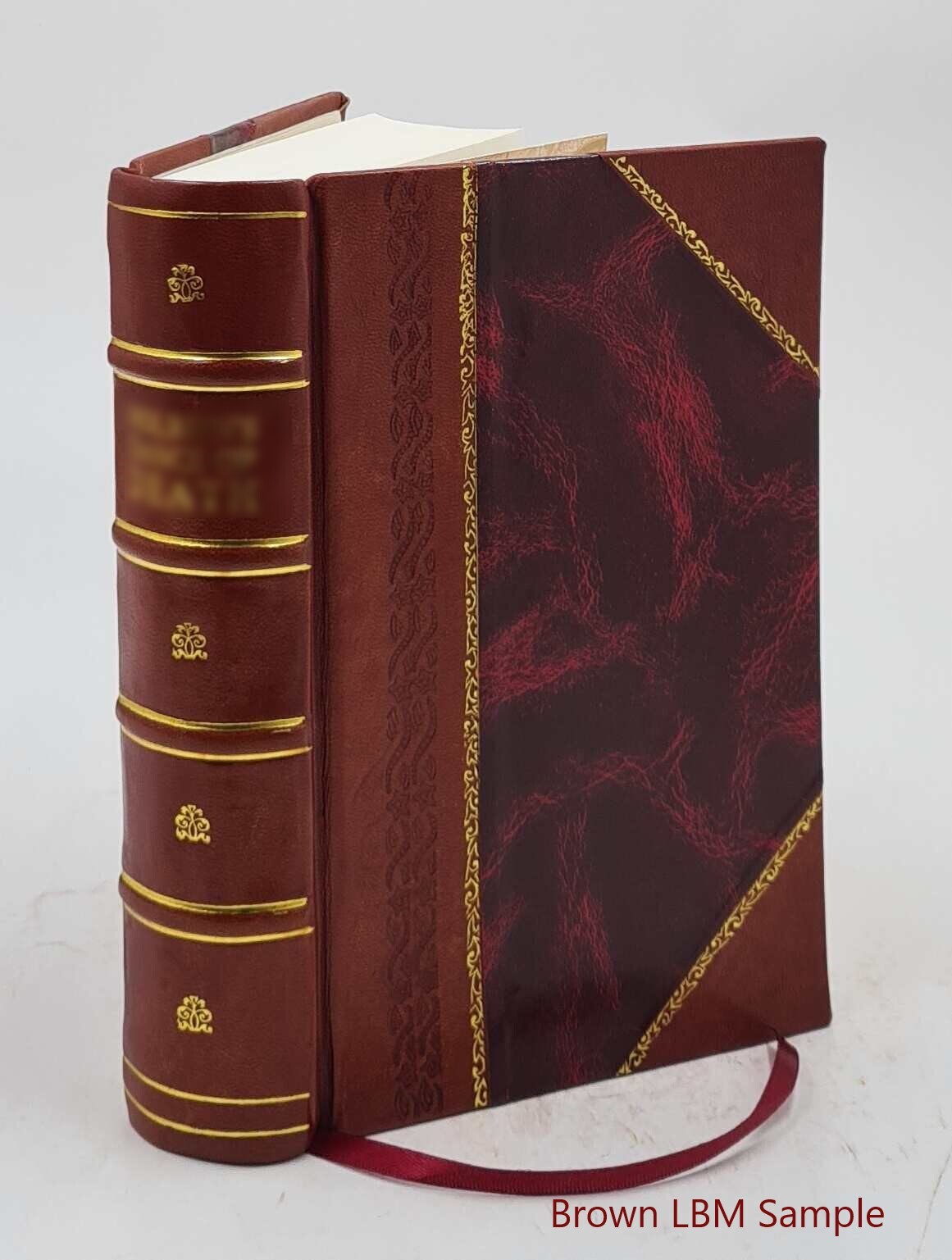 The lodge goat Goat rides butts and goat hairs 1902 [Leather Bound]