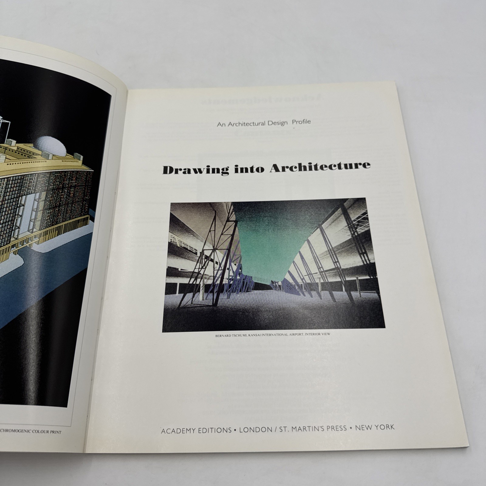 Drawing into Architecture 20th Century Drawings Architectural Design Profile