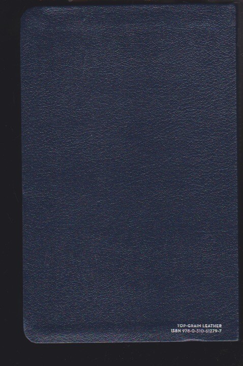 Halftime Navy Top Grain — Moving from Success to Significance Leather Bound LN