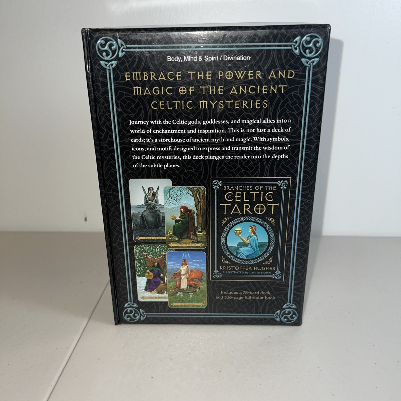 Celtic Tarot Chris Down Kristoffer Hughes Cards Full Color Guide Book