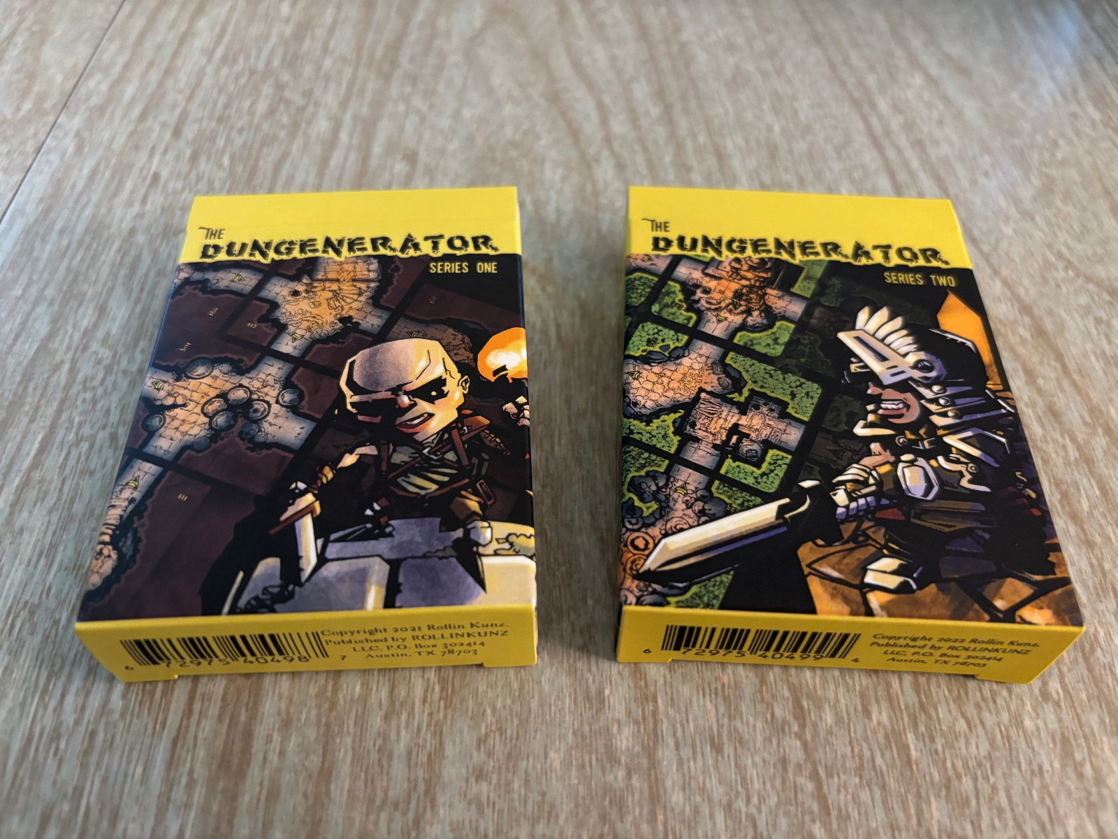 Dungenerator Card Decks – Series One and Series Two