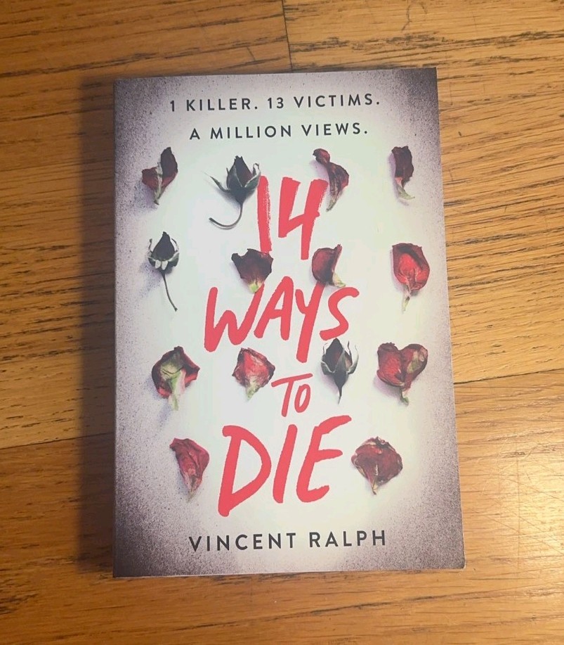 14 Ways to Die by Vincent Ralph Paperback YA Thriller Mystery Suspense Novel
