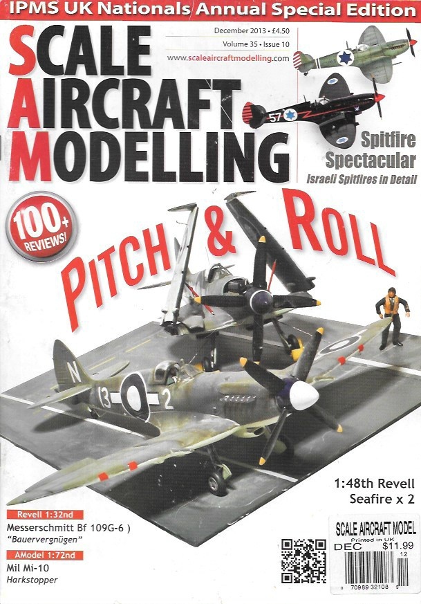 Scale Aircraft Modelling De 2013 Revell Seafire Spitfire Israeli Service Panther