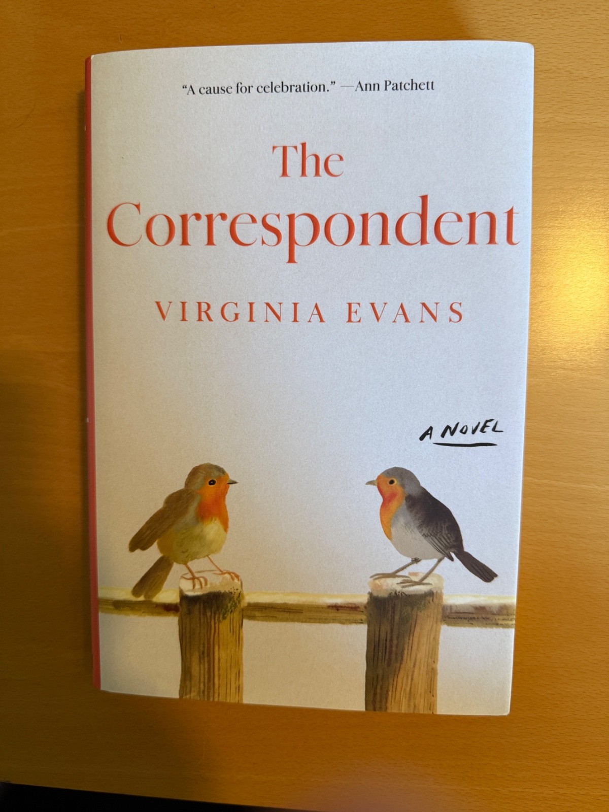 The Correspondent — First Edition/First Printing!!!! Virginia Evans Hardcover