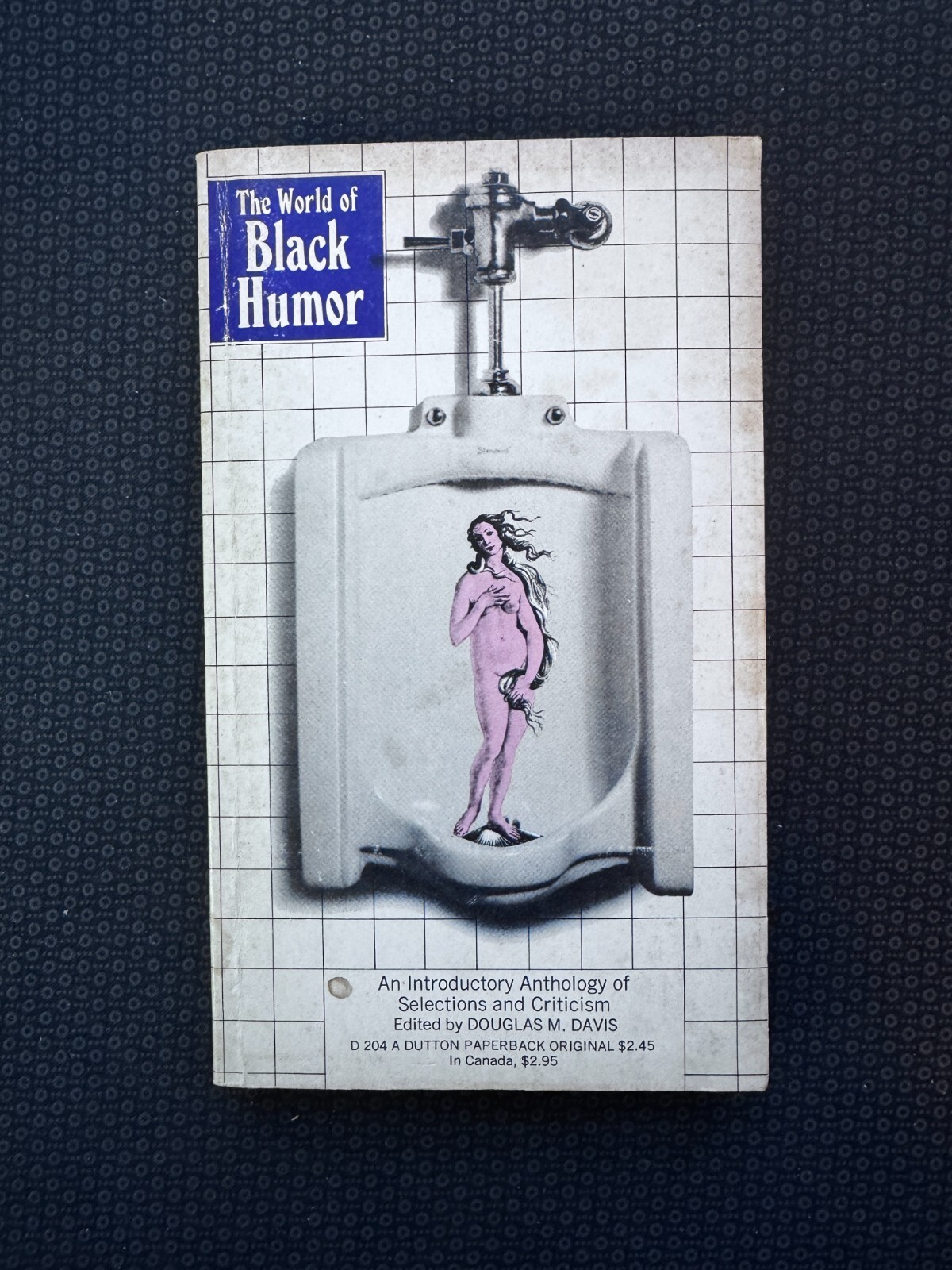 The World of Black Humor – Doublas M. Davis 1967 1st Edition Paperback