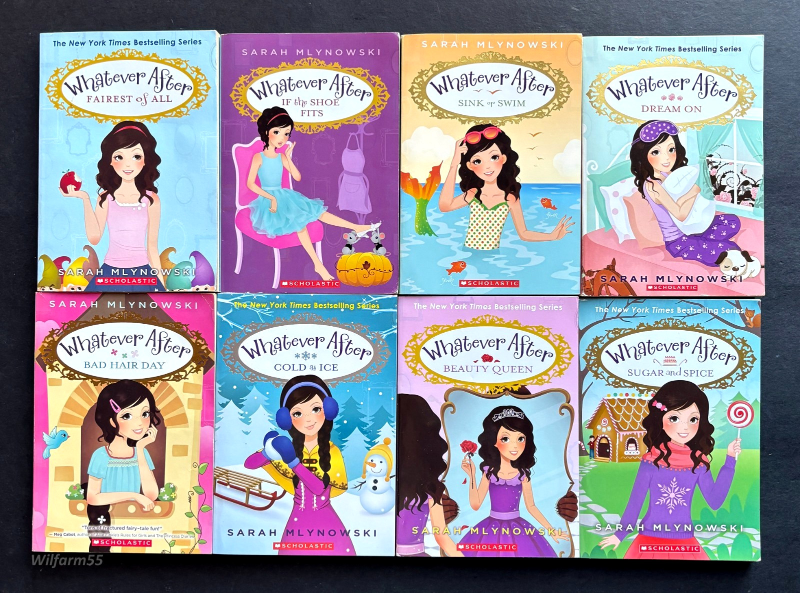 8 Lot WHATEVER AFTER Books #1-7 + #10 Sarah Mlynowski Girls Ages 9-12 RL4 pb