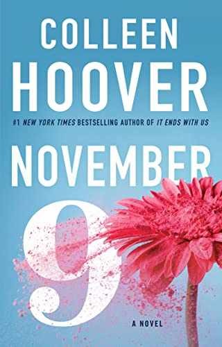 November 9: A Novel – Paperback, by Hoover Colleen – Very Good j