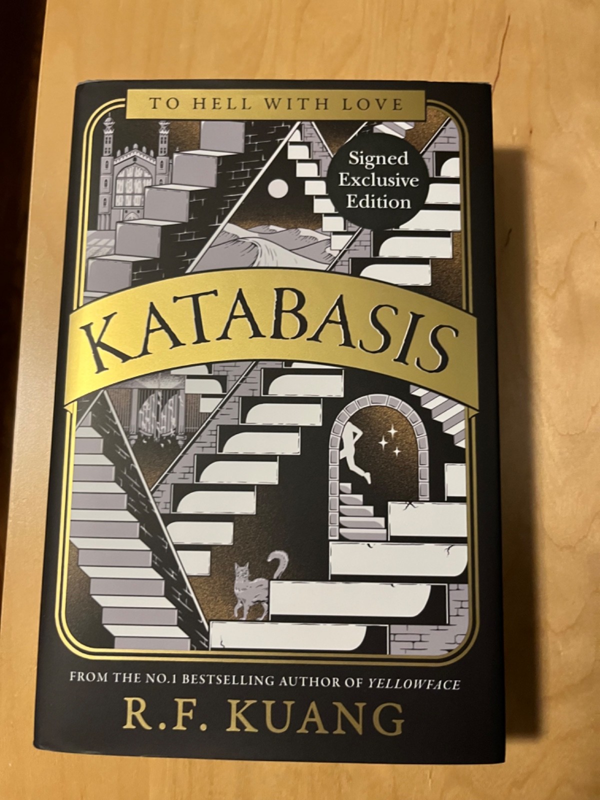 Waterstones signed Katabasis by R.F. Kuang