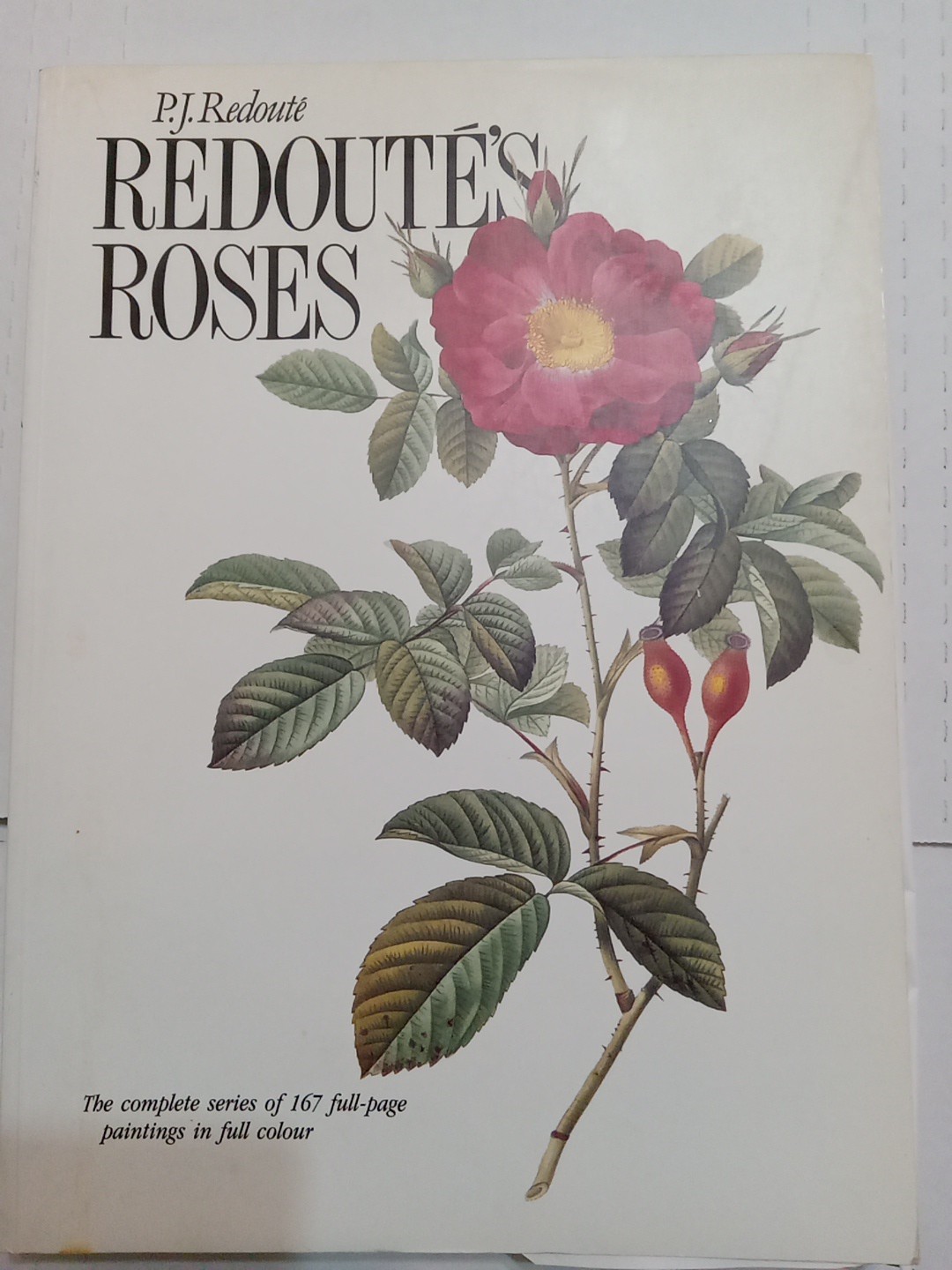 Redoute’s Roses paperback large size volume